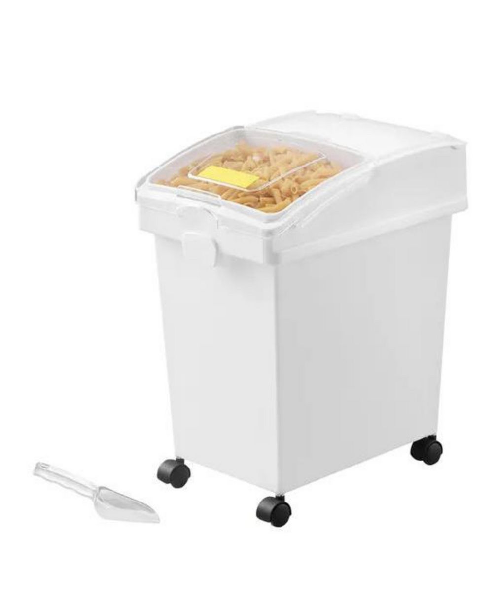 VIYET 3-Pack 6.6-Gallon Airtight Food Storage Containers - Stackable Pet Food and Rice Bin