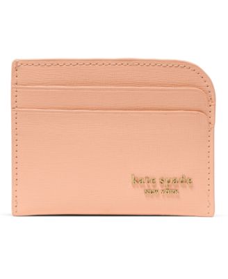 kate spade new york Devin Saffiano Leather Card Holder