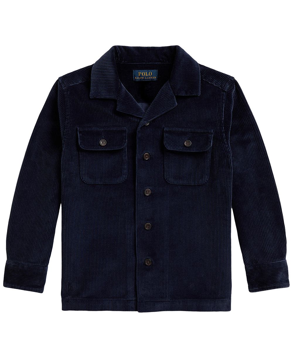 Polo Ralph Lauren Boys' 2T-7 Cotton Corduroy Button-Front Shirt Jacket