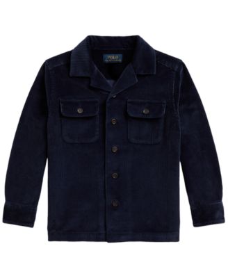 Детская рубашка-куртка Polo Ralph Lauren 2T-7 Cotton Corduroy Button-Front