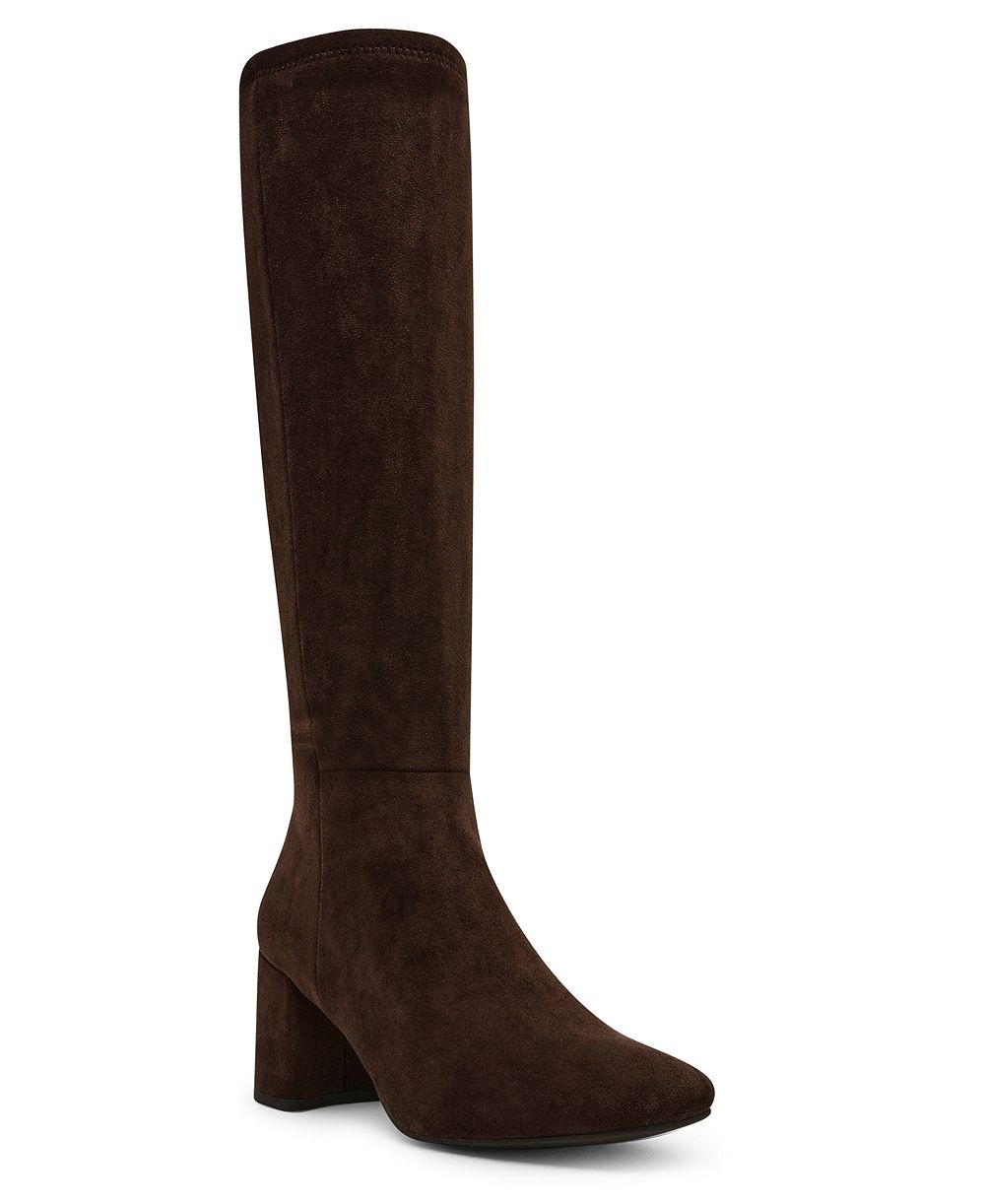 Anne Klein Women's Lory Block Heel Tall Boots