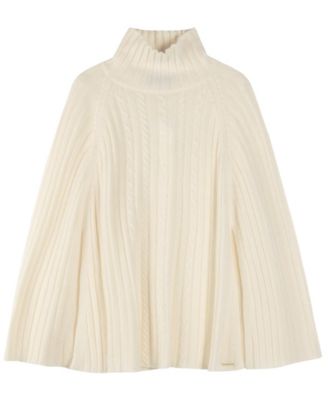 Lauren Ralph Lauren Knit Cable Cape