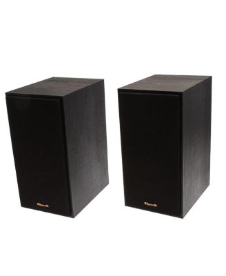 Klipsch Reference R-41M полочные домашние колонки, черный текстурированный Wood Grain Vinyl, пара