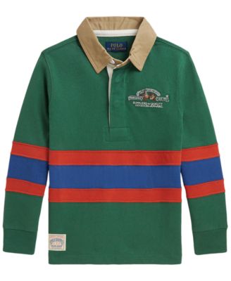 Мальчиковая рубашка Polo Ralph Lauren 2T-7 Polo Sportsman из хлопка