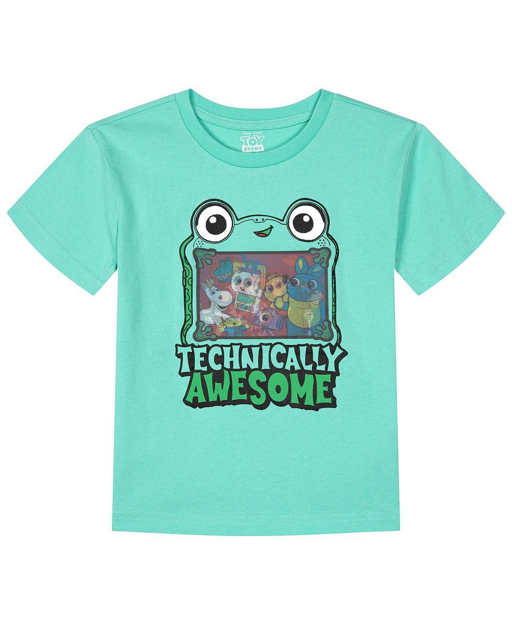 Детская футболка Toy Story Boys' 6-12 Holographic Short Sleeve
