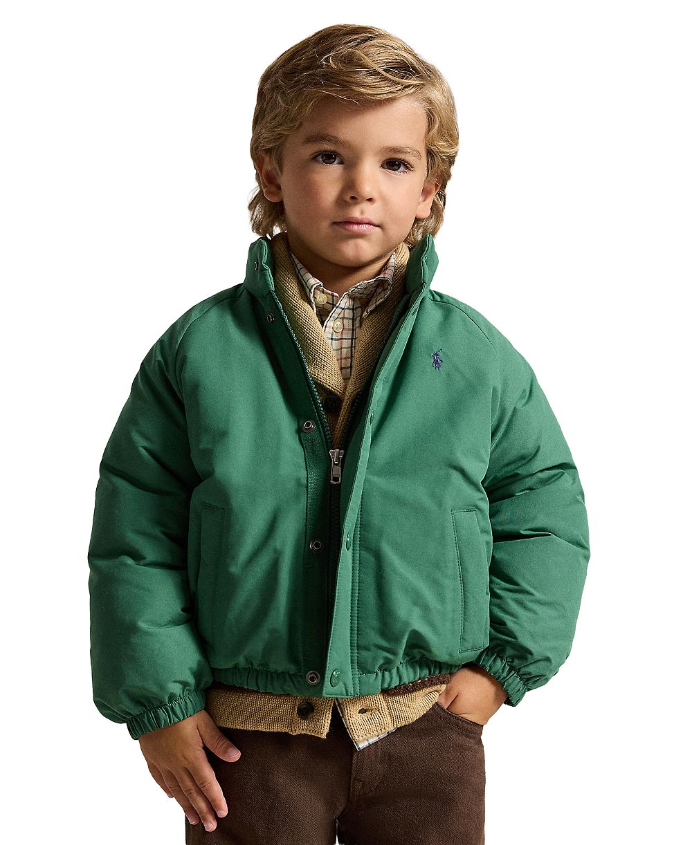Polo Ralph Lauren Boys' 2T-7 Down Mockneck Jacket