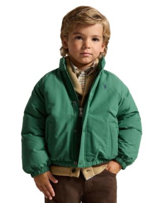 Polo Ralph Lauren Boys' 2T-7 Down Mockneck Jacket