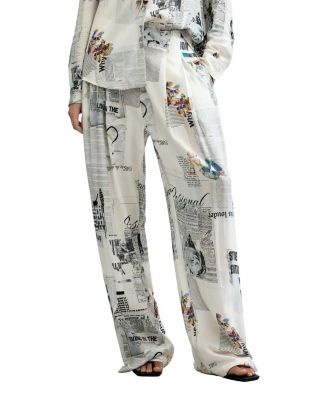 Женские брюки Desigual Printed Wide-Leg