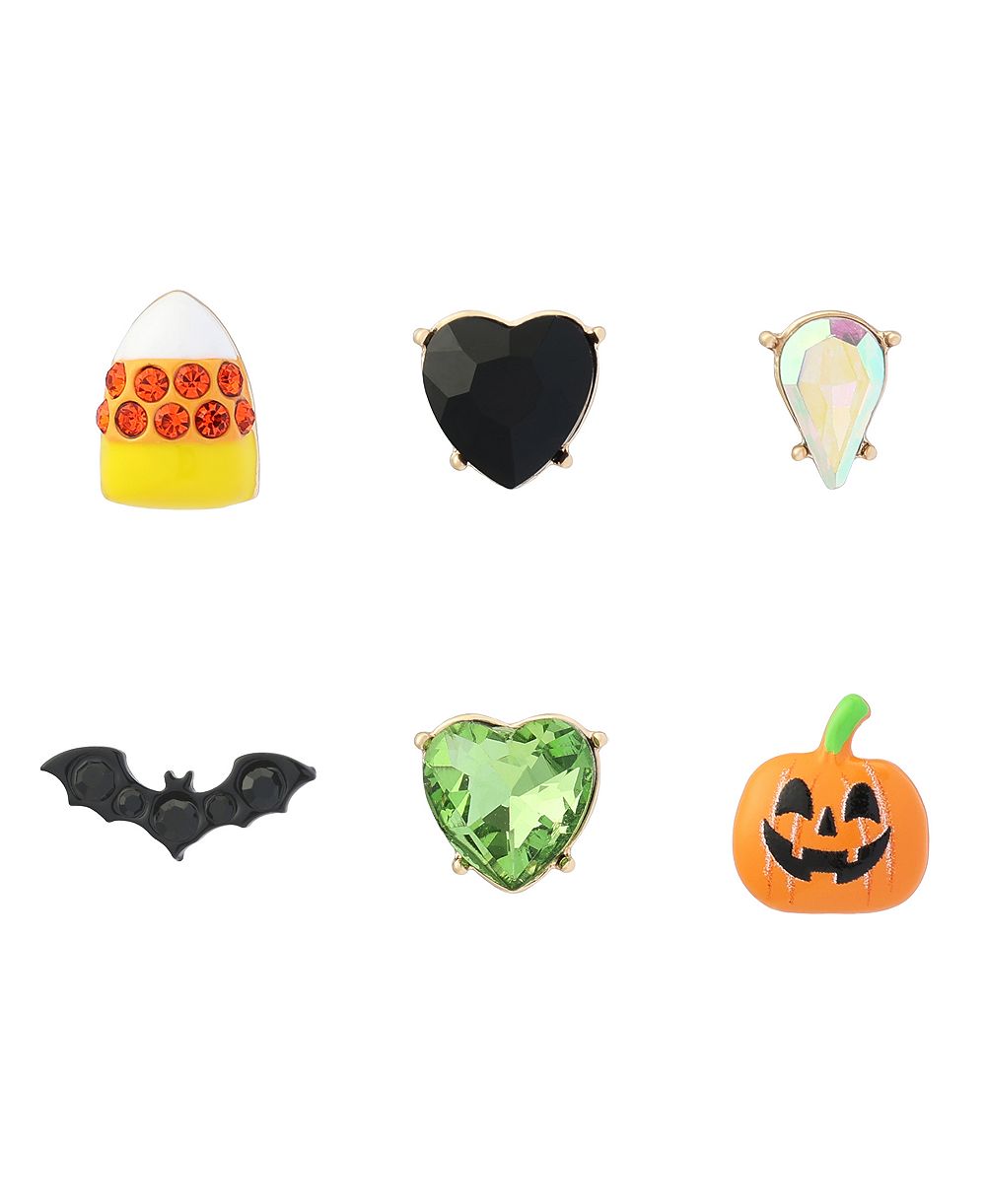 Набор сережек Betsey Johnson Halloween Pumpkin