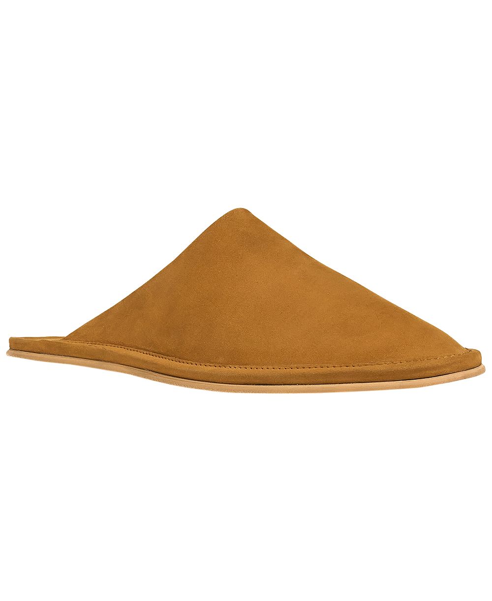 Anthony Veer Men's Palermo Nubuck Leather Slippers
