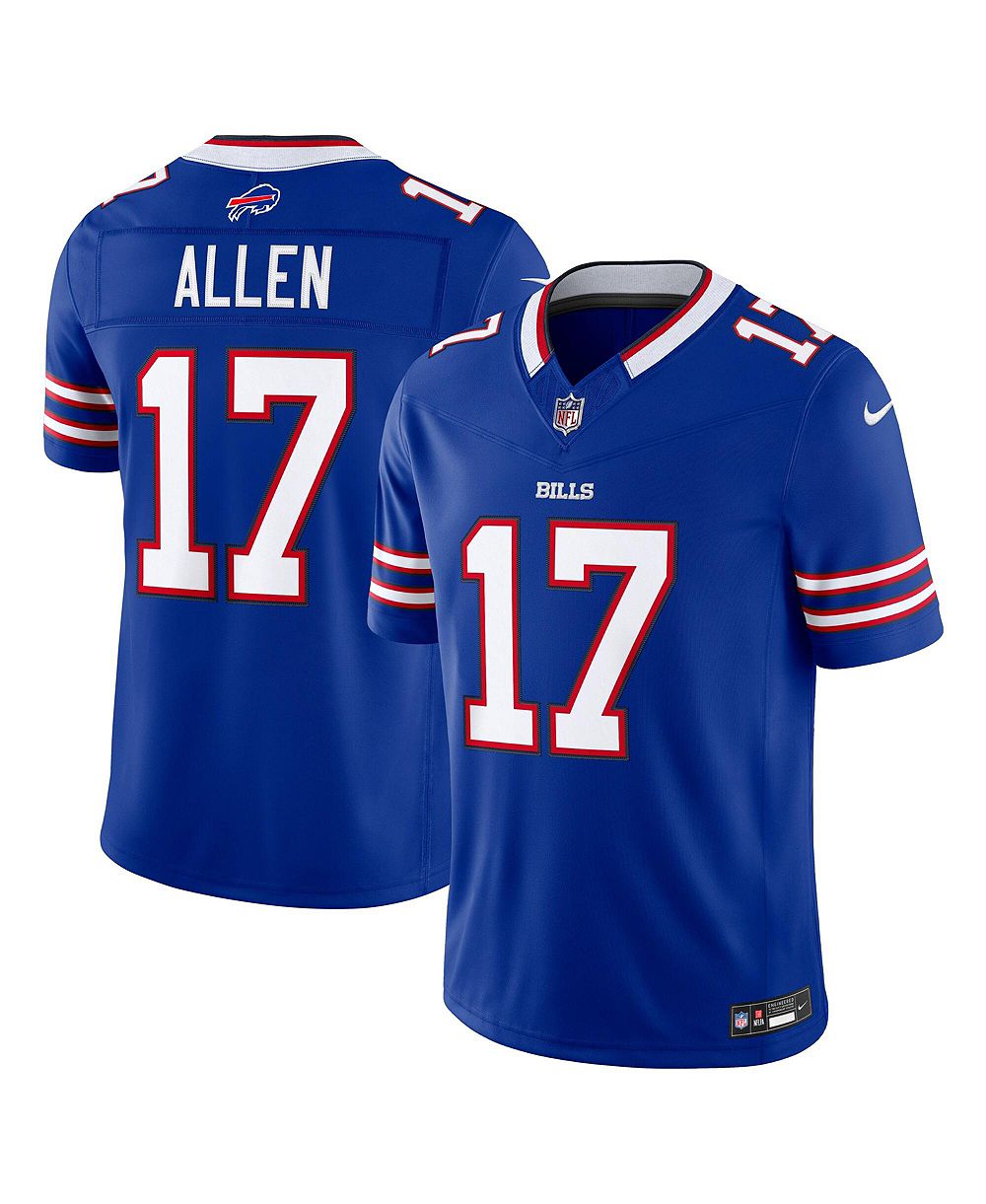 Nike Men's Josh Allen Royal Buffalo Bills Vapor F.U.S.E. Stitched Limited Jersey