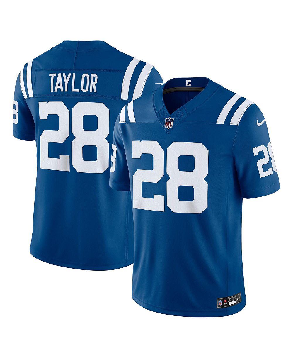 Nike Men's Jonathan Taylor Royal Indianapolis Colts Vapor F.U.S.E. Stitched Limited Jersey