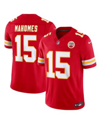 Nike Мужская джерси Nike Patrick Mahomes Kansas City Chiefs Vapor F.U.S.E. Stitched Limited Red