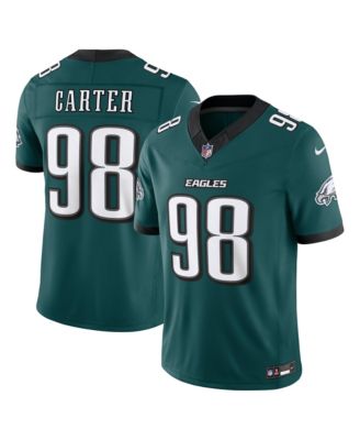 Мужская джерси Nike Jalen Carter Philadelphia Eagles Vapor F.U.S.E.