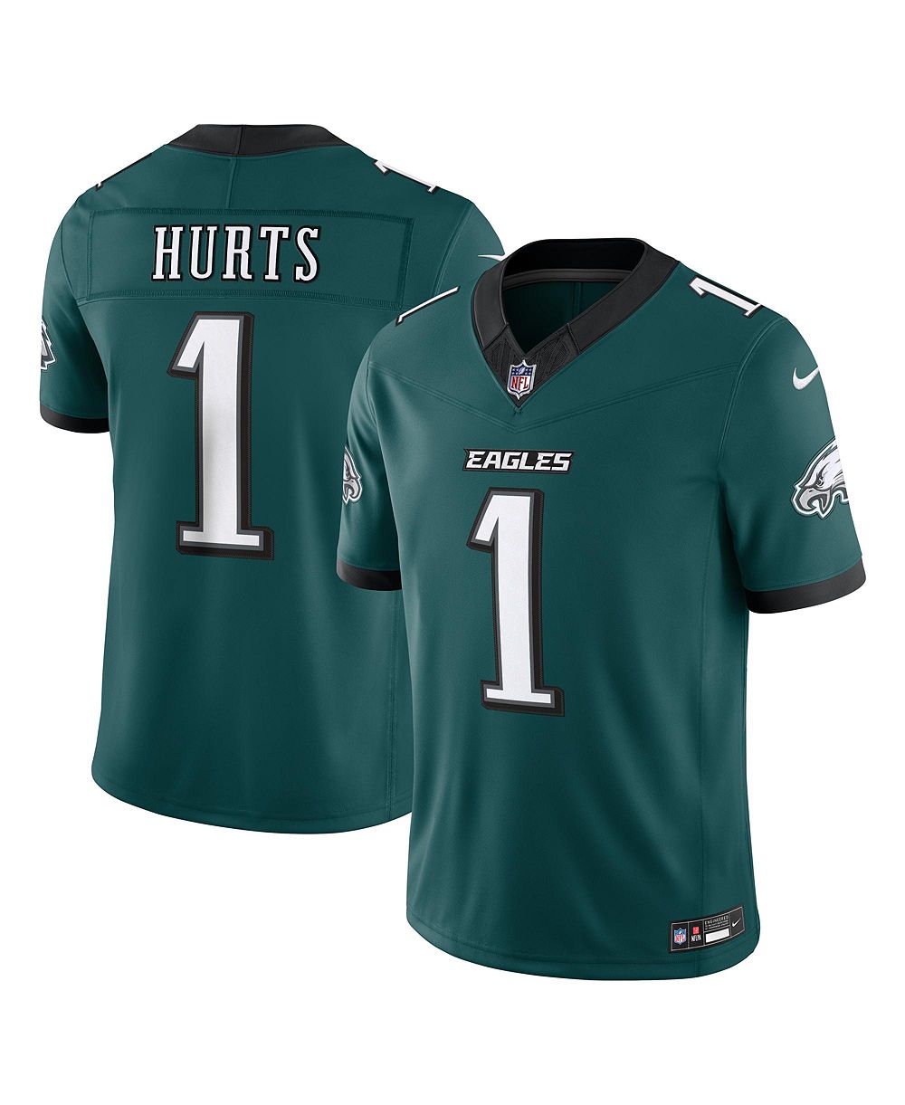 Nike Men's Jalen Hurts Midnight Green Philadelphia Eagles Vapor F.U.S.E. Stitched Limited Jersey