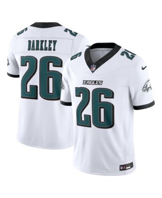 Мужская джерси Nike Saquon Barkley White Philadelphia Eagles Vapor F.U.S.E. Stitched Limited
