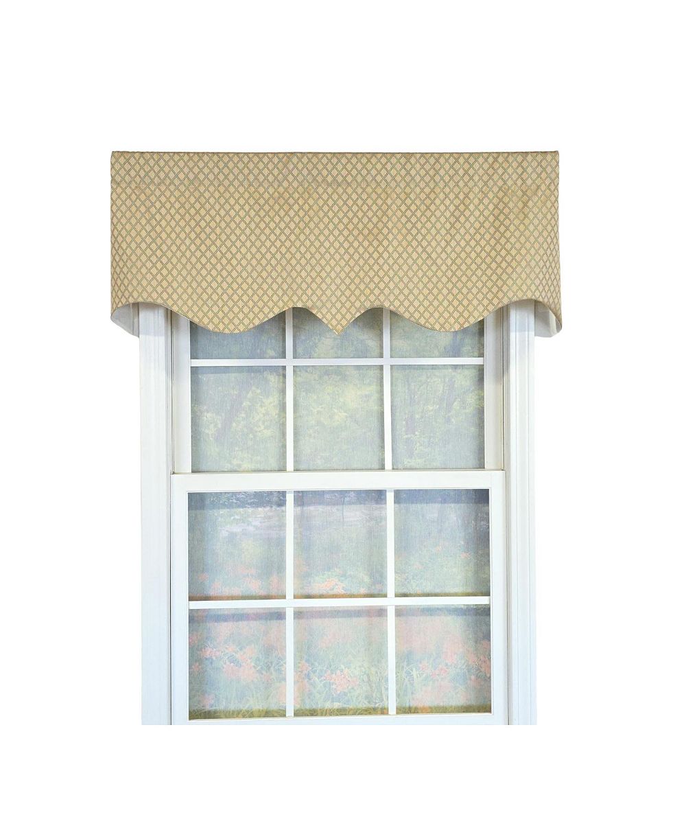 RLF Home декоративная занавеска на окно Dottie Cornice 100% хлопок