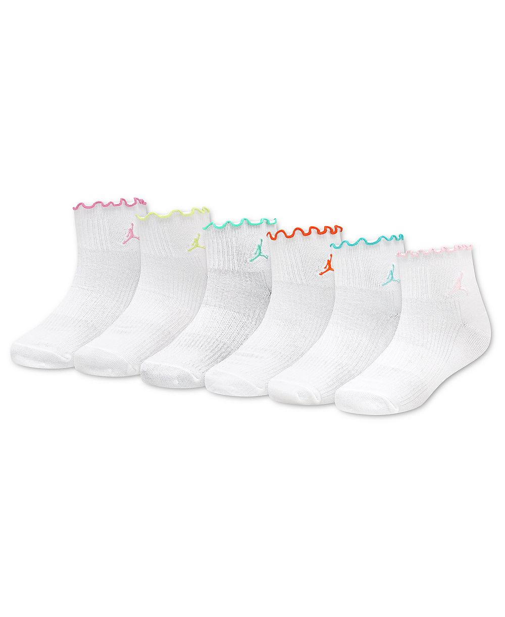 Детские носки Jordan Lettuce Edge Ankle, 6 пар