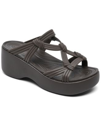 Женские сандалии Crocs Brooklyn Knot Sky Platform
