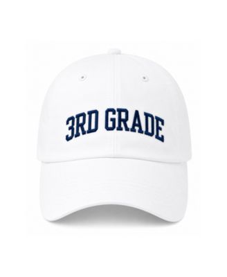 Bits & Bows Little/Big Unisex Back-to-School 3rd Grade Baseball Hat