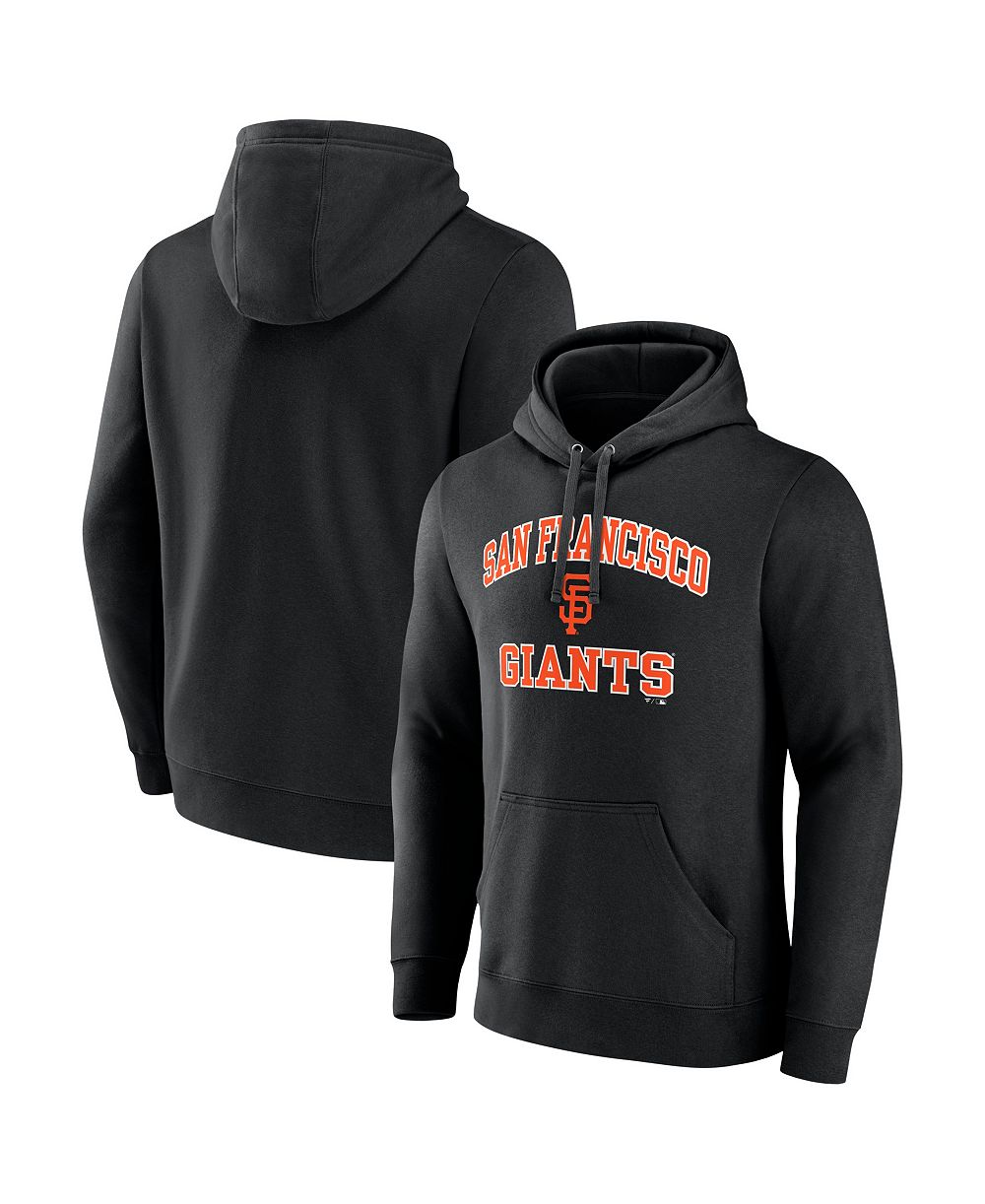 Мужское худи Logo Athletic Black San Francisco Giants Heart & Soul