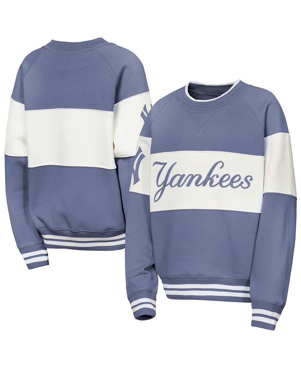 Детская толстовка Outerstuff Blue New York Yankees Ultimate Pastels on Base