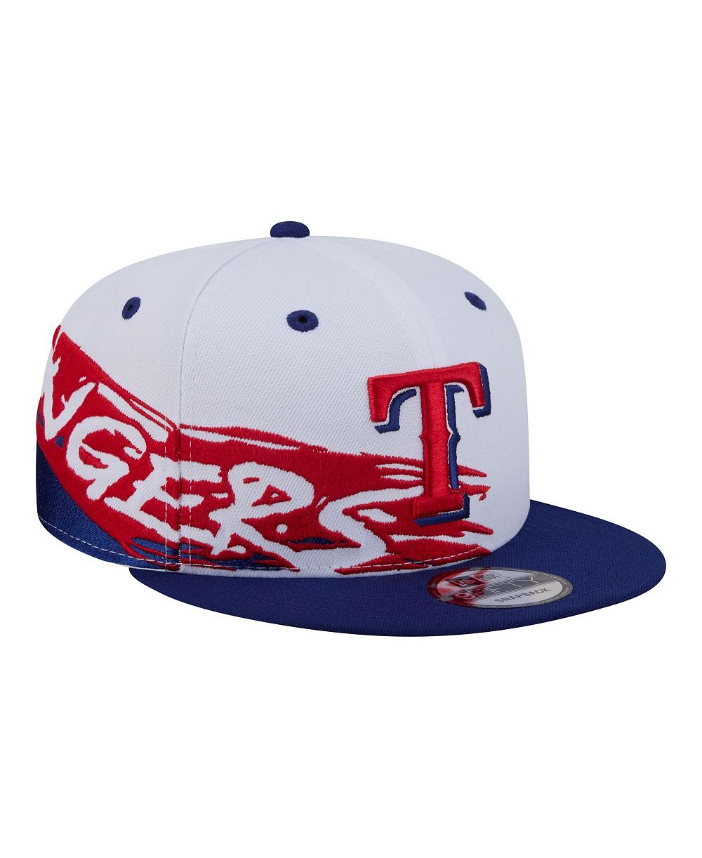 Мужская кепка New Era White Texas Rangers Swept 9FIFTY Snapback