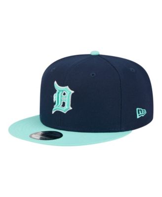 Мужская кепка New Era Detroit Tigers 2-Tone Color Pack 9FIFTY Snapback темно-синяя/бирюзовая