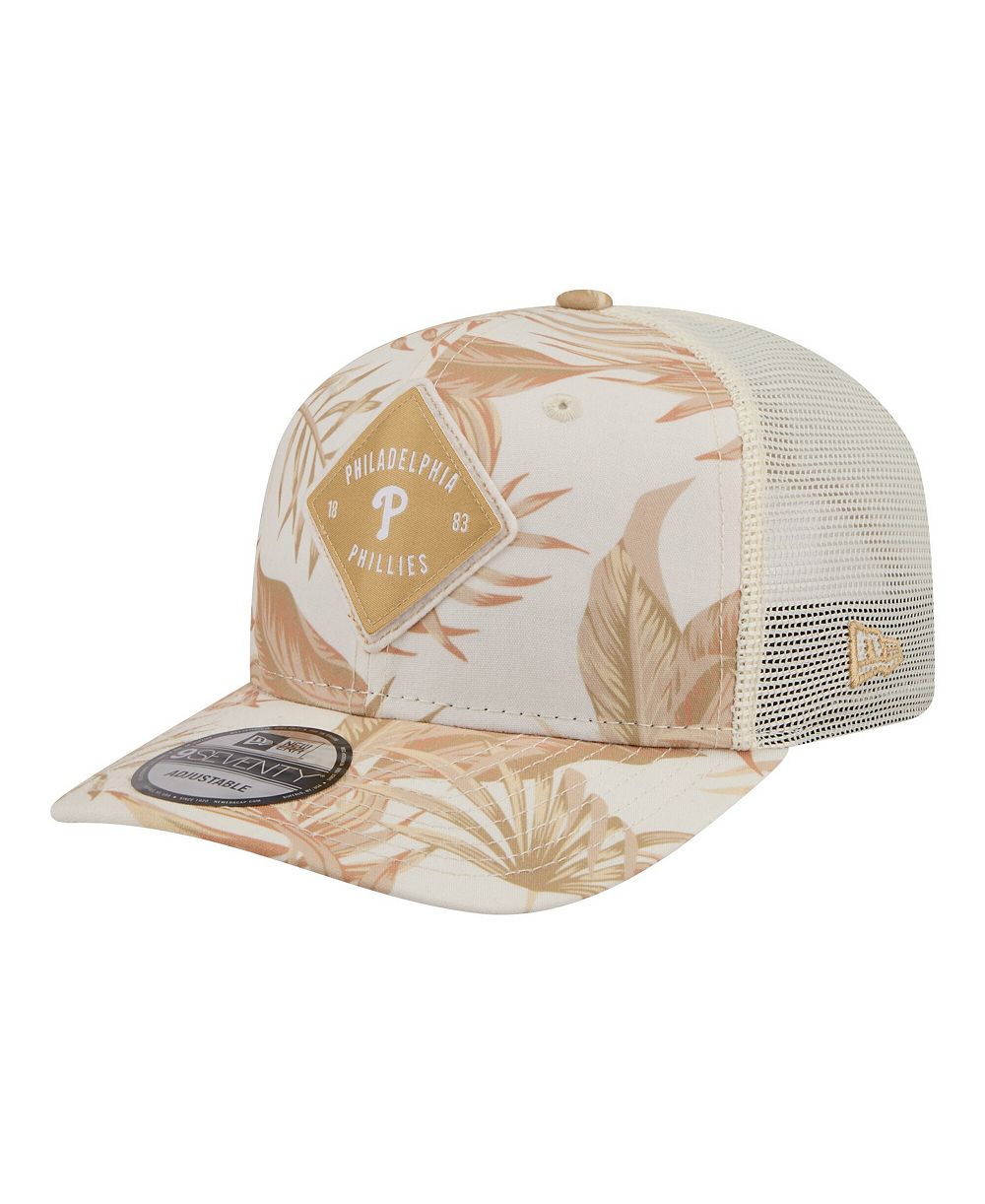 Мужская бейсболка New Era Philadelphia Phillies Tonal Palm COOLERA 9SEVENTY Adjustable Trucker