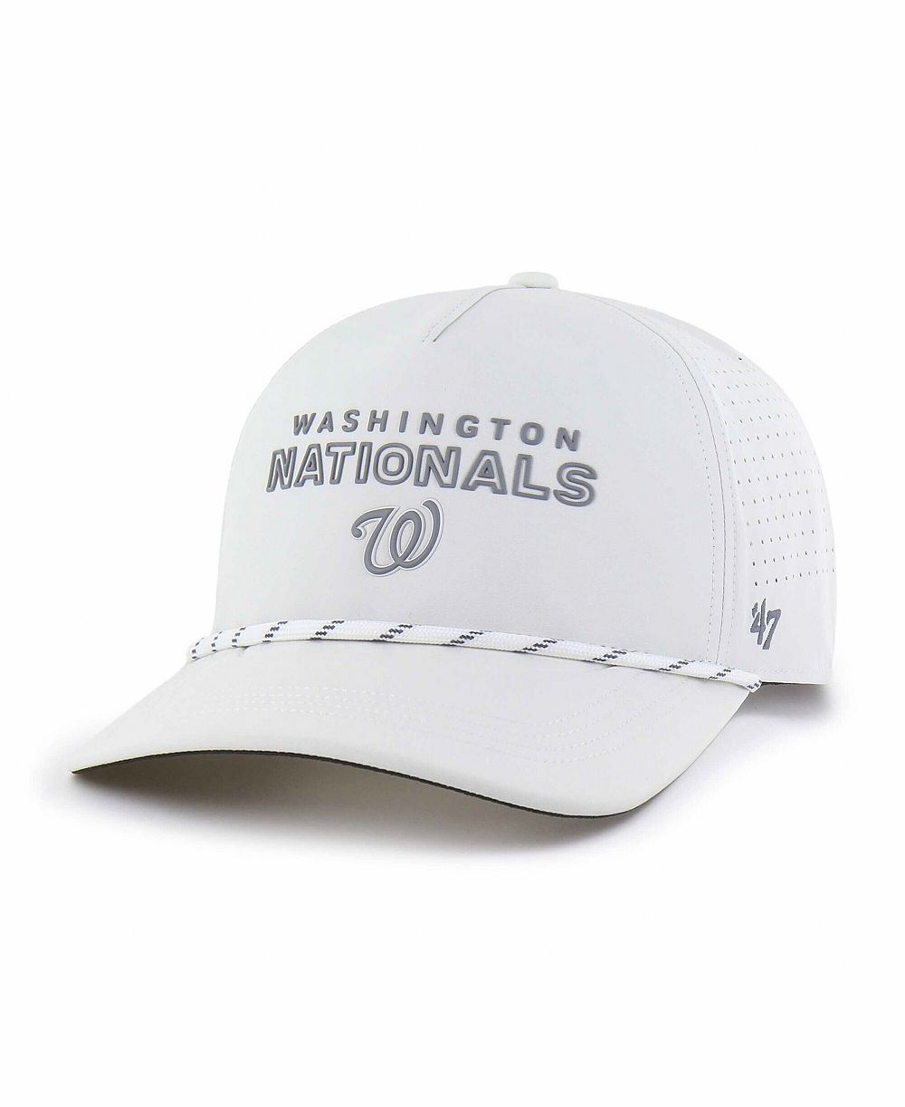 Мужская кепка '47 Brand Washington Nationals Forward Vault Hitch, белая
