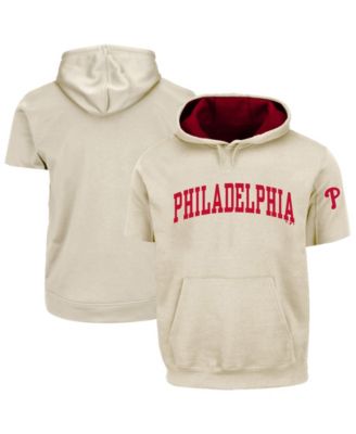 Мужское худи Fanatics Cream/Red Philadelphia Phillies Big Tall
