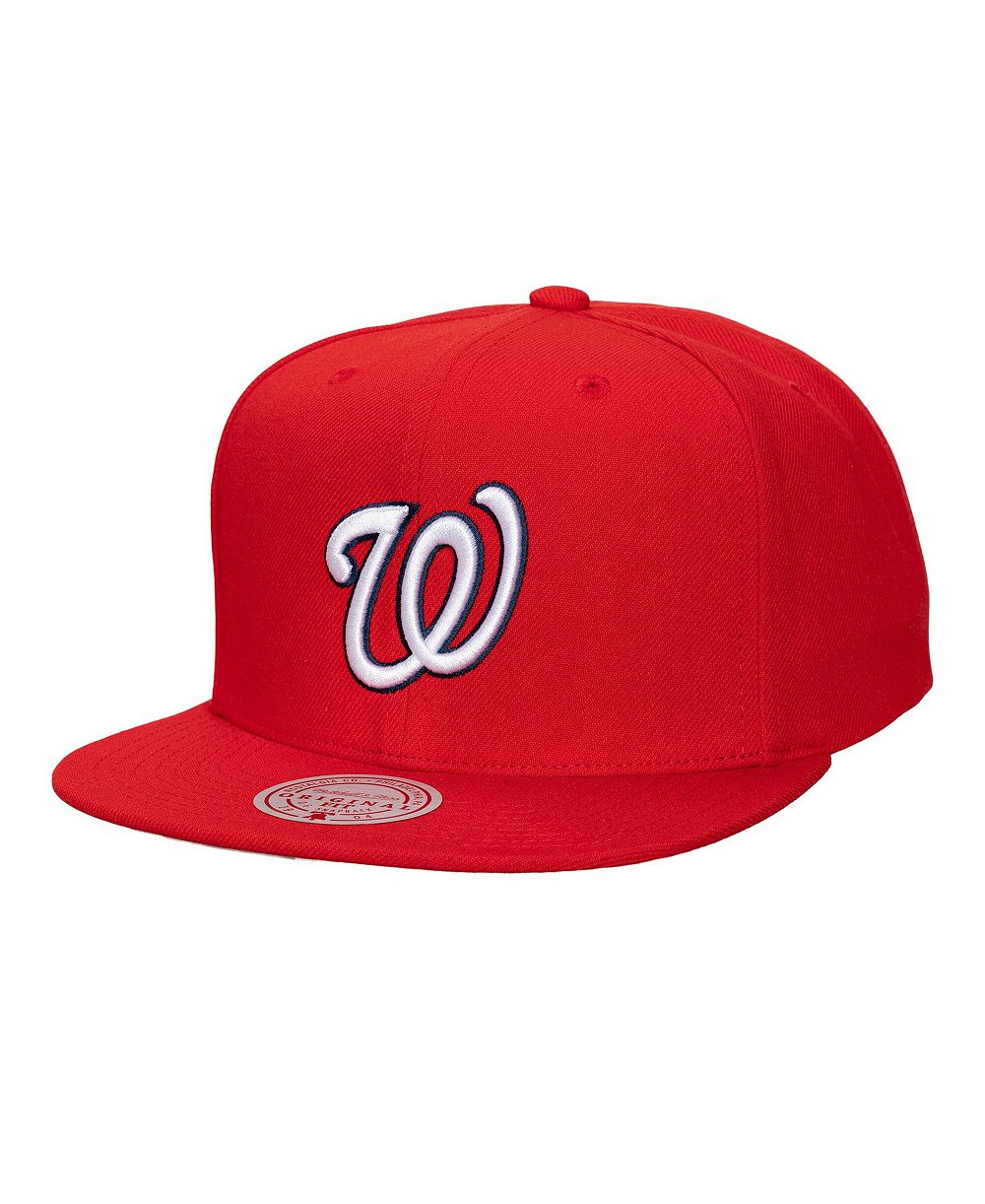 Кепка snapback Mitchell & Ness Washington Nationals Red