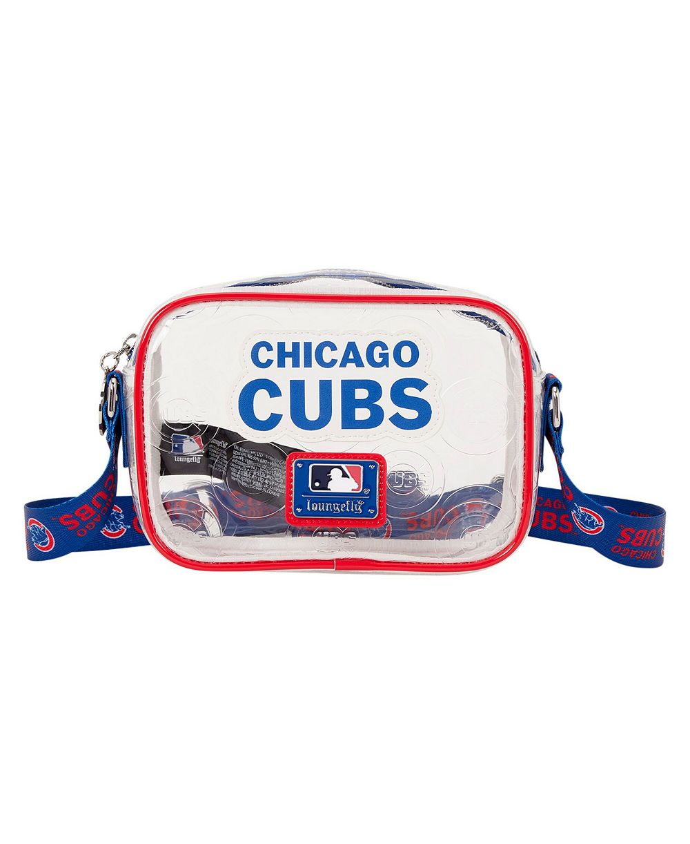 Loungefly Chicago Cubs прозрачная сумка через плечо с логотипом