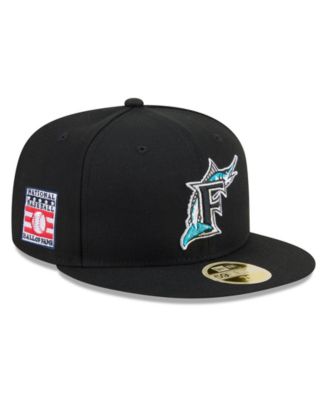 New Era Men's Black Florida Marlins 2026 Baseball Hall of Fame 59FIFTY Fitted Hat