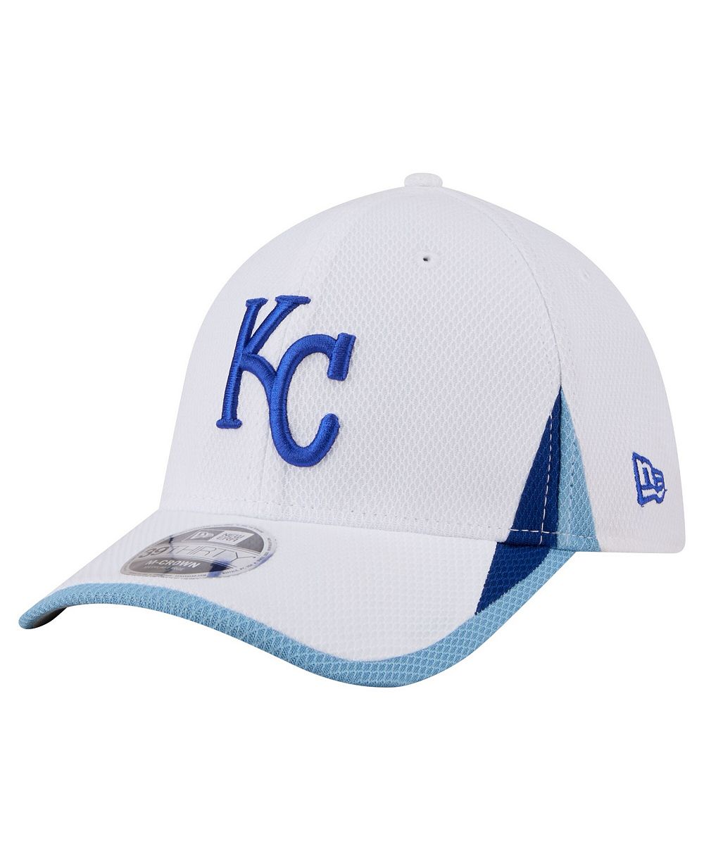 Мужская кепка New Era Kansas City Royals Cut n Sew 39THIRTY Flex White