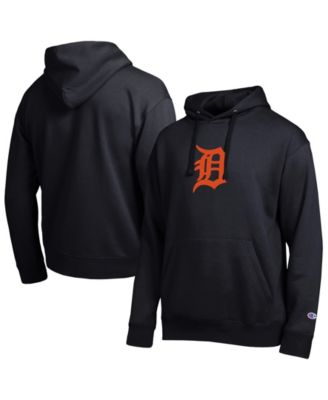 Champion Men's Black Detroit Tigers All Star Embroidered Logo Hoodie