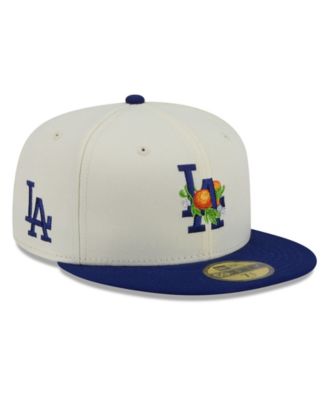 New Era Мужская кепка 59FIFTY Blossom White/Royal Los Angeles Dodgers