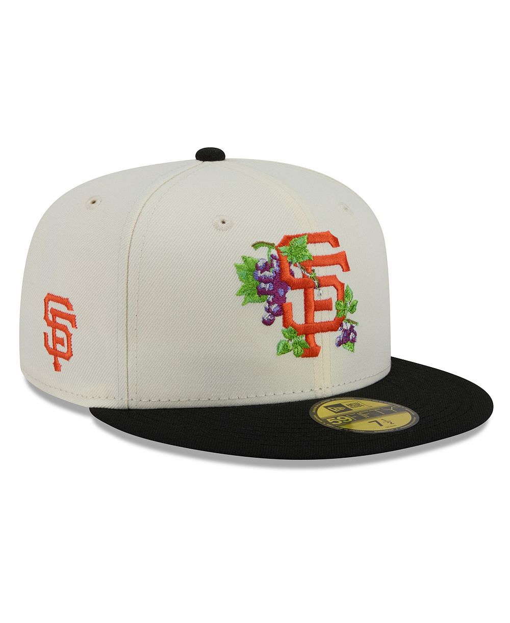 Мужская кепка New Era San Francisco Giants Blossom 59FIFTY Fitted белая/черная