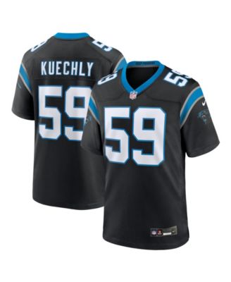 Nike Мужская Luke Kuechly Black Carolina Panthers Team Game Jersey