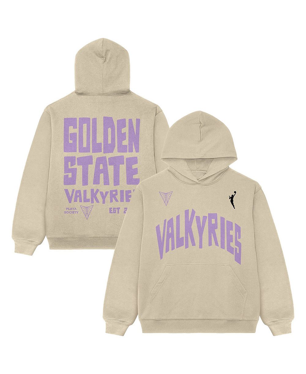 Playa Society Мужское и женское худи Golden State Valkyries Oatmeal