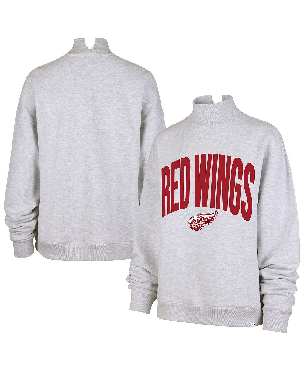 '47 Brand Женская толстовка Detroit Red Wings Heather Gray