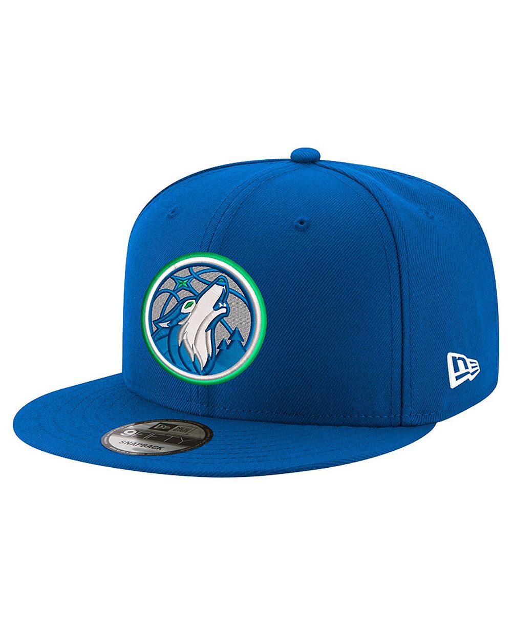 Мужская кепка New Era Minnesota Timberwolves 9FIFTY Snapback Blue