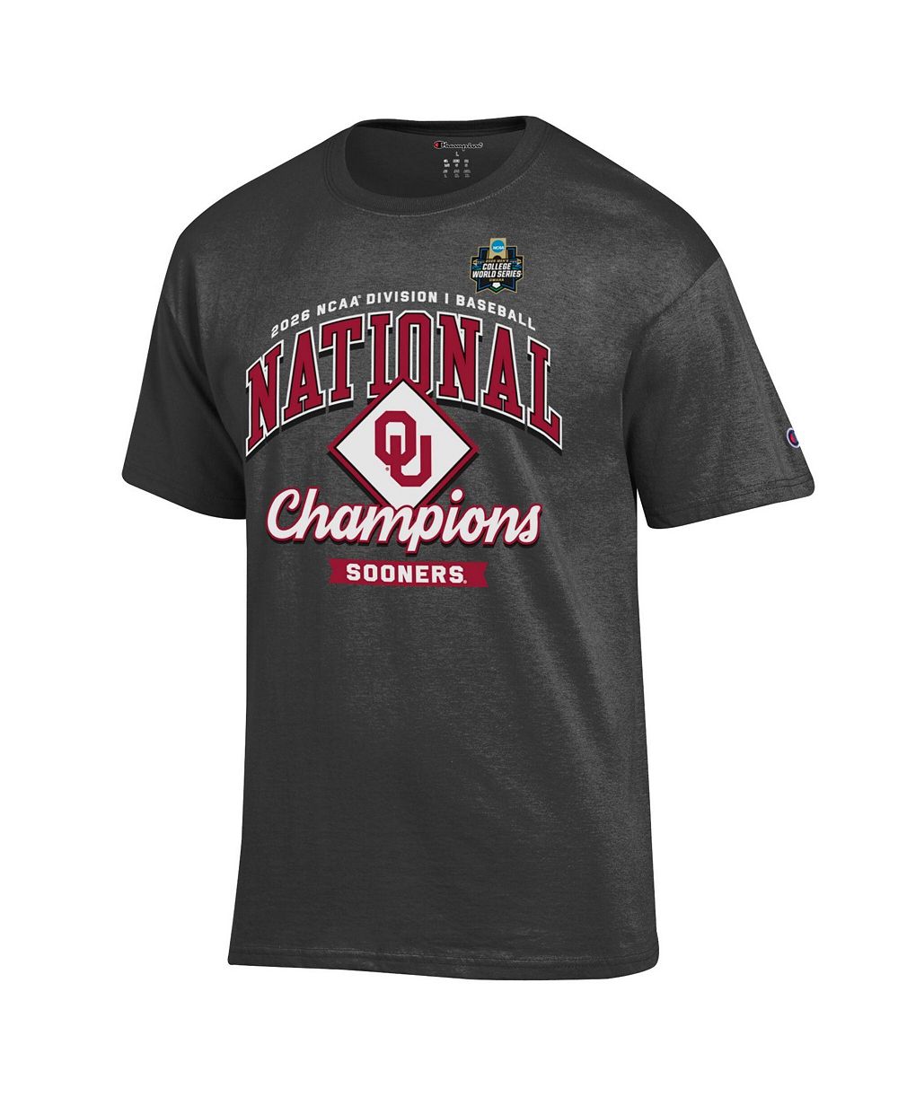 Champion Мужская футболка Oklahoma Sooners 2026 NCAA Baseball College World Series Locker Room
