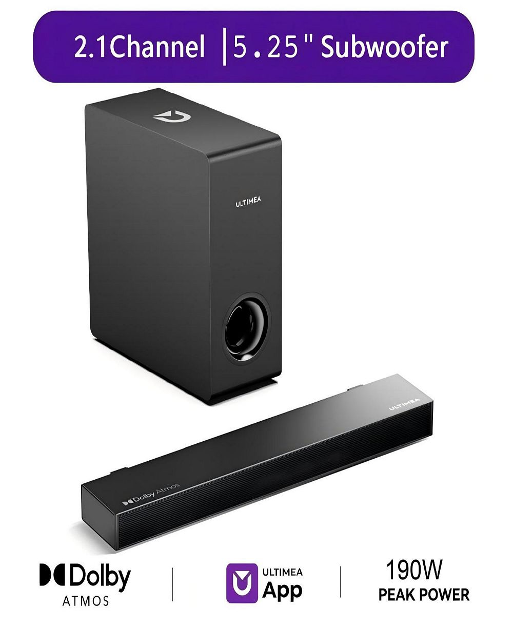 Саундбар Ultimea Nova S50 2.1-Channel 190W Dolby Atmos