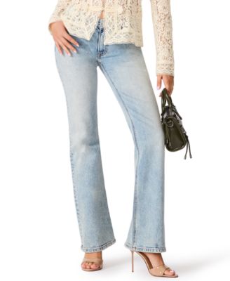 Steve Madden женские прямые джинсы с низкой посадкой The Essex