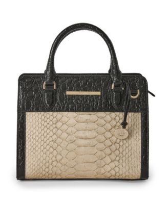 Brahmin Cami Multi Breckenridge Small Leather Satchel Bag