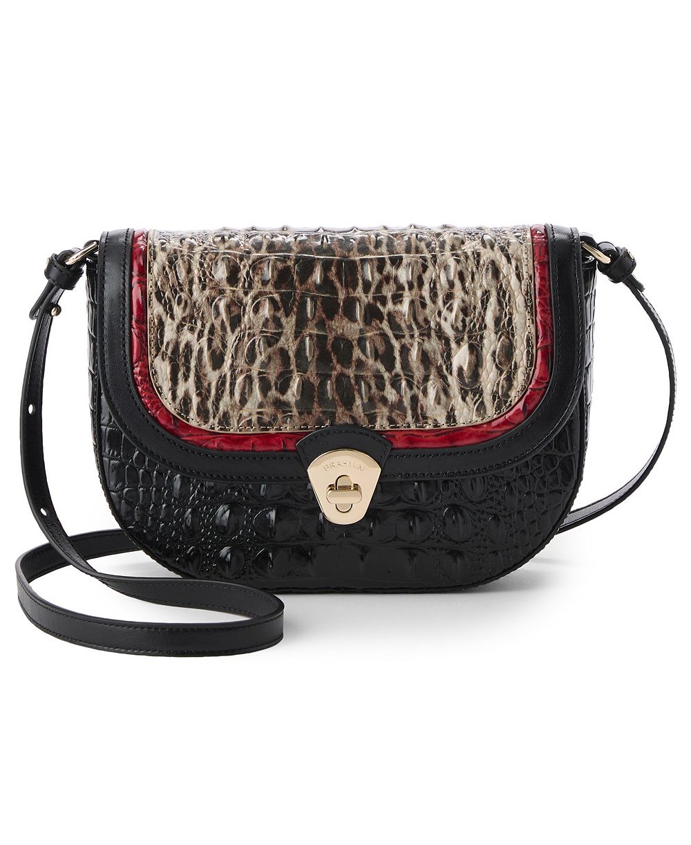Brahmin Portia Calgary Small Leather Crossbody Handbag