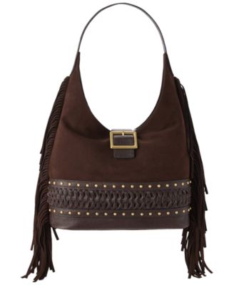 Brahmin Gwynne Bohemian Large Leather Shoulder Bag