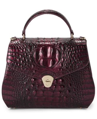 Brahmin Annalise Melbourne маленькая кожаная сумка-саквояж