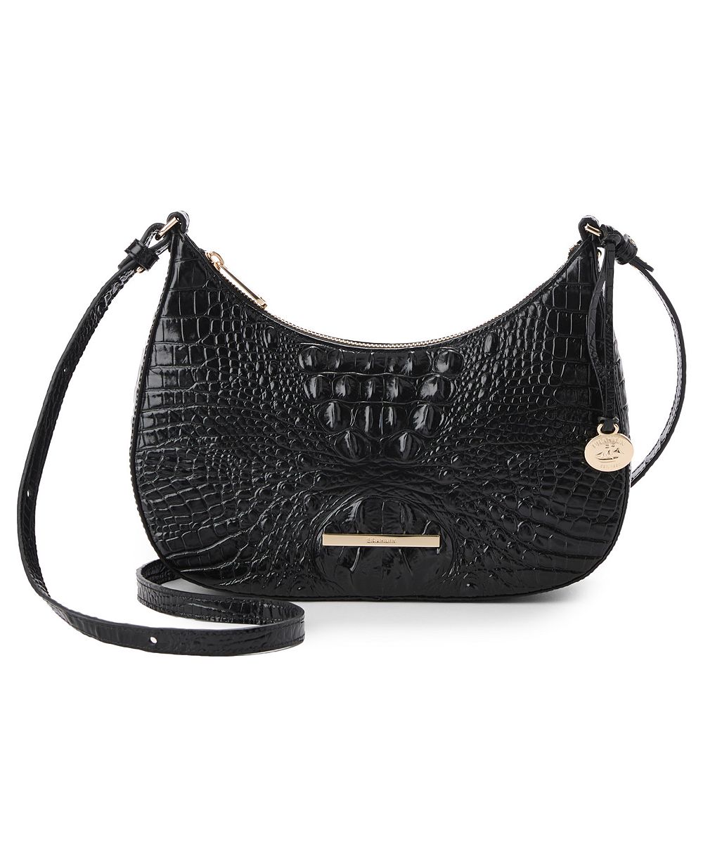 Brahmin Small Stephie Melbourne Small Leather Crossbody Bag